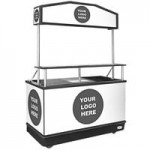 IRP Customizable Signature Series Mini Rack with Casters, Slanted Racks, and Graphics 6751044