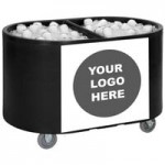 IRP Customizable Signature Series Mini Rack with Casters, Slanted Racks, and Graphics 6751044