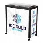 IRP Customizable Signature Series Mini Rack with Casters, Slanted Racks, and Graphics 6751044