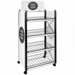 IRP Customizable Signature Series Mini Rack with Casters, Slanted Racks, and Graphics 6751044