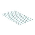 Metro WG2436K3 Smartwall G3 Metroseal Green Wire Grid 24