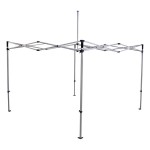 Caravan Canopy 21003206010 Classic 10' x 10' White Heavy-Duty Commercial Grade Instant Canopy Deluxe Kit with Side Walls