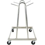 Cactus Mat 6477KD Portamat Unassembled Floor Mat Washing and Transport Cart - 10 Mat Capacity Cactus Mat 6477KD Portamat Unassembled Floor Mat Washing and Transport Cart - 10 Mat Capacity