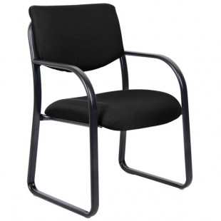 Boss B9521-BK Black Fabric Guest Chair Boss B9521-BK Black Fabric Guest Chair