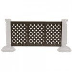 Grosfillex USSP0236 4 Piece Connector Pack - Brown