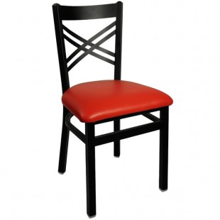 BFM Seating Akrin Metal Chair with 2