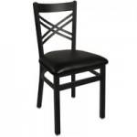 BFM Seating Akrin Metal Chair with 2