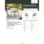 Lancaster Table & Seating Harbor Black Steel Mesh Outdoor Arm Chair Lancaster Table & Seating Harbor Black Steel Mesh Outdoor Arm Chair