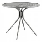 Lancaster Table & Seating Harbor Black Steel Mesh Outdoor Arm Chair Lancaster Table & Seating Harbor Black Steel Mesh Outdoor Arm Chair