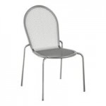 Lancaster Table & Seating Harbor Black Steel Mesh Outdoor Arm Chair Lancaster Table & Seating Harbor Black Steel Mesh Outdoor Arm Chair