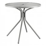 Lancaster Table & Seating Harbor Black Steel Mesh Outdoor Arm Chair Lancaster Table & Seating Harbor Black Steel Mesh Outdoor Arm Chair