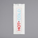 Choice Pint Size Insulated Foil Take Out Bag for Hot / Cold Food - 1,000/Case
