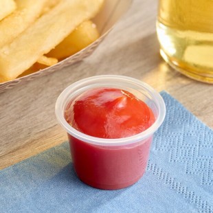 Choice 1 oz. Clear Plastic Souffle Cup / Portion Cup - 2,500/Case Choice 1 oz. Clear Plastic Souffle Cup / Portion Cup - 2,500/Case