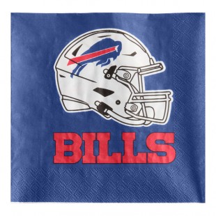 Creative Converting Buffalo Bills 2-Ply Luncheon Napkin - 192/Case