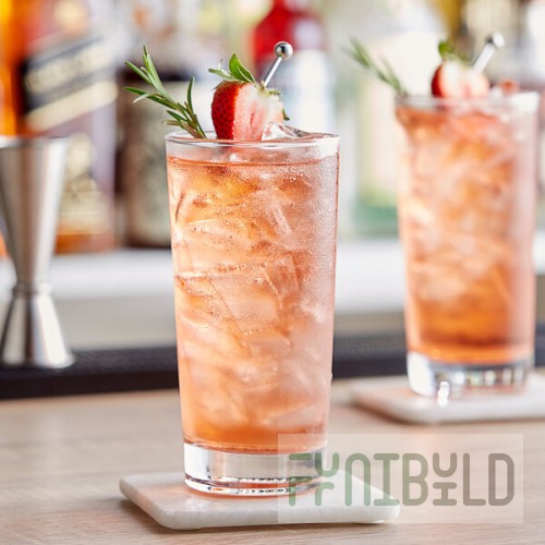 Acopa Straight Up 14 oz. Beverage Glass - Sample