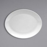Oneida Tundra by 1880 Hospitality F1400000634 20 oz. Oval Warm White China Baker Dish - 24/Case Oneida Tundra by 1880 Hospitality F1400000634 20 oz. Oval Warm White China Baker Dish - 24/Case