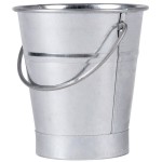 American Metalcraft GP3 Mini Galvanized Pail - 3 1/2 American Metalcraft GP3 Mini Galvanized Pail - 3 1/2