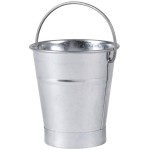 American Metalcraft GP3 Mini Galvanized Pail - 3 1/2 American Metalcraft GP3 Mini Galvanized Pail - 3 1/2