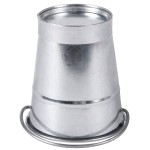 American Metalcraft GP3 Mini Galvanized Pail - 3 1/2 American Metalcraft GP3 Mini Galvanized Pail - 3 1/2