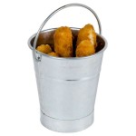 American Metalcraft GP3 Mini Galvanized Pail - 3 1/2 American Metalcraft GP3 Mini Galvanized Pail - 3 1/2