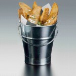 American Metalcraft GP3 Mini Galvanized Pail - 3 1/2 American Metalcraft GP3 Mini Galvanized Pail - 3 1/2
