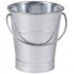 American Metalcraft GP3 Mini Galvanized Pail - 3 1/2 American Metalcraft GP3 Mini Galvanized Pail - 3 1/2