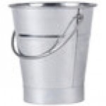 American Metalcraft GP3 Mini Galvanized Pail - 3 1/2 American Metalcraft GP3 Mini Galvanized Pail - 3 1/2
