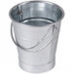 American Metalcraft GP3 Mini Galvanized Pail - 3 1/2 American Metalcraft GP3 Mini Galvanized Pail - 3 1/2
