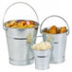 American Metalcraft GP3 Mini Galvanized Pail - 3 1/2 American Metalcraft GP3 Mini Galvanized Pail - 3 1/2