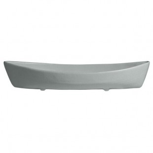 G.E.T. Enterprises BT031ST Bugambilia 6.9 Qt. Classic Textured Finish Steel Resin-Coated Aluminum Deep Boat