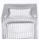 American Metalcraft GSPSR Vintage Collection 2 oz. Ribbed Square Glass Salt and Pepper Shaker Set - 12/Case American Metalcraft GSPSR Vintage Collection 2 oz. Ribbed Square Glass Salt and Pepper Shaker Set - 12/Case
