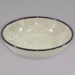 Elite Global Solutions R3SM Cottage Vintage California 3 oz. Cameo Blue Melamine Ramekin - 6/Case