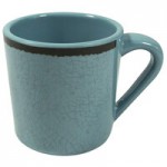 Elite Global Solutions R3SM Cottage Vintage California 3 oz. Cameo Blue Melamine Ramekin - 6/Case
