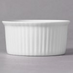10 Strawberry Street WTR-2SUF Whittier 2 oz. White Porcelain Fluted Ramekin - 48/Case 10 Strawberry Street WTR-2SUF Whittier 2 oz. White Porcelain Fluted Ramekin - 48/Case