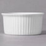 10 Strawberry Street WTR-2SUF Whittier 2 oz. White Porcelain Fluted Ramekin - 48/Case 10 Strawberry Street WTR-2SUF Whittier 2 oz. White Porcelain Fluted Ramekin - 48/Case