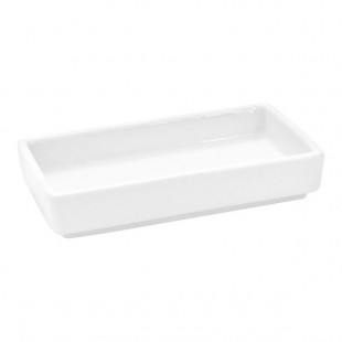 Front of the House Mod 2.5 oz. Bright White Rectangular Porcelain Ramekin - 12/Case Front of the House Mod 2.5 oz. Bright White Rectangular Porcelain Ramekin - 12/Case
