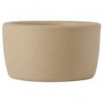 Tuxton VWX-0203 TuxTrendz Zion Matte White 2 oz. China Pipkin Ramekin - 48/Case