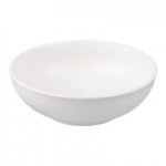 Tuxton VWX-0203 TuxTrendz Zion Matte White 2 oz. China Pipkin Ramekin - 48/Case