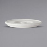 Tuxton VWX-0203 TuxTrendz Zion Matte White 2 oz. China Pipkin Ramekin - 48/Case