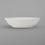 Tuxton VWX-0203 TuxTrendz Zion Matte White 2 oz. China Pipkin Ramekin - 48/Case