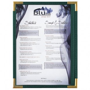 Menu Solutions RS33A GN GLD Royal 5 1/2 Menu Solutions RS33A GN GLD Royal 5 1/2