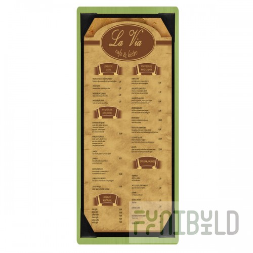 Menu Solutions WDPIX-BA Lime 4 1/4