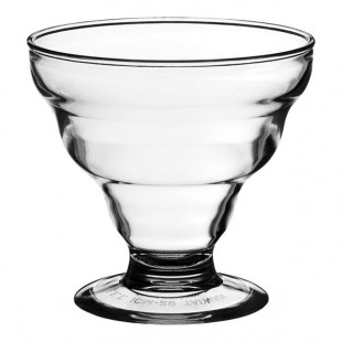 GET 12 oz. Clear SAN Plastic Dessert Dish - 24/Case