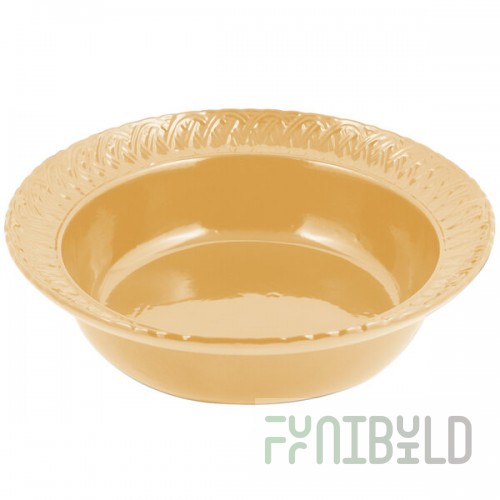 Bon Chef 2307 2.5 Qt. Ginger Sandstone Finish Cast Aluminum Trellis Bowl