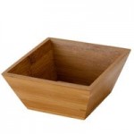 American Metalcraft BAMSL92 1.5 Qt. Bamboo Angled Bowl American Metalcraft BAMSL92 1.5 Qt. Bamboo Angled Bowl