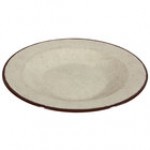 Elite Global Solutions DB10M Mojave Vintage California 18 oz. Hemlock Round Crackle Pasta / Soup Bowl - 6/Case