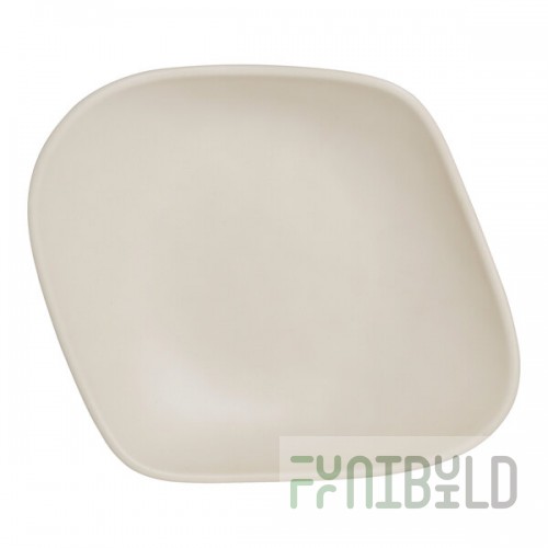 Delfin Marisol Buffet from Steelite International 2.25 Qt. Sand Shell Melamine Medium Serving Bowl - 6/Case