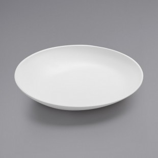 American Metalcraft Lift 104 oz. White Slanted Melamine Bowl American Metalcraft Lift 104 oz. White Slanted Melamine Bowl