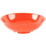 GET B-48-RO Diamond Mardi Gras 1.88 Qt. Rio Orange Melamine Bowl - 12/Case