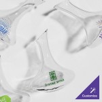 Acopa 67 oz. Customizable Slanted Top Glass Wine Decanter Acopa 67 oz. Customizable Slanted Top Glass Wine Decanter